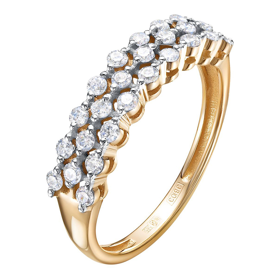 Кольцо, золото, бриллиант, К112-7818
